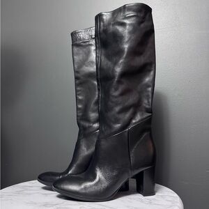 Ateliers Black Leather Heeled Boots